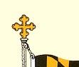 gold cross bottony