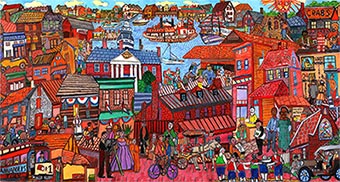 Painting of Annapolis