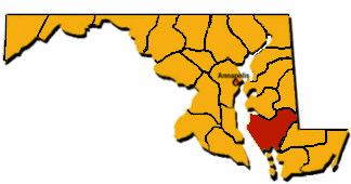 Dorchester county map