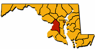 prince george's county map